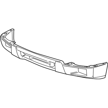 GM 12335808 Front Bumper-Cover *Yellow (W/ Foglamp Opgs) *Yellow