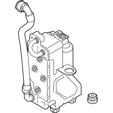 BMW 64-53-6-847-990 CONDENSER AIR CONDITIONING W