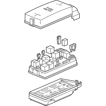 GM 22704486 Block Asm, Engine Wiring Harness Junction
