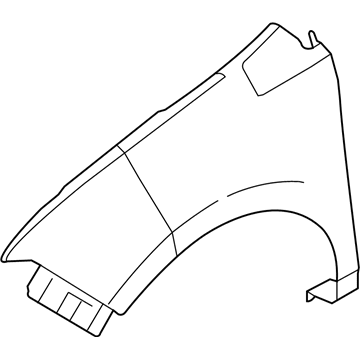 Ford 7T4Z-16005-A Fender