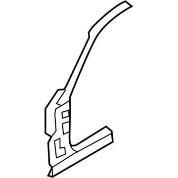 BMW 41-21-7-182-719 Column A Exterior, Left
