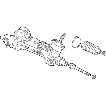 Honda 53620-TVC-A08 G/Box Assembly, Steering