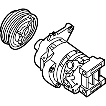 Nissan 92600-9UA0A Compressor Assy-Cooler