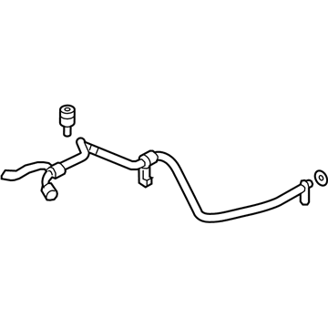 Nissan 92450-5AA0B Pipe-Front Cooler, Low