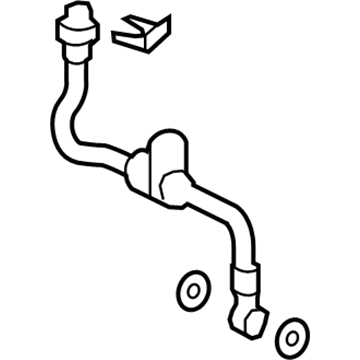 Honda 01464-TZ5-A01 Hose Set, Right Front Brake