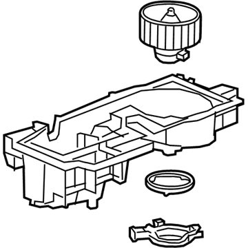 GM 42777757 Blower Motor