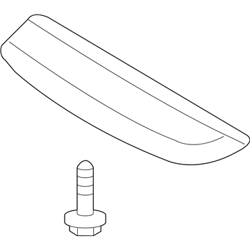 Hyundai 92701-3L010-X6 Lamp Assembly-High Mounted Stop