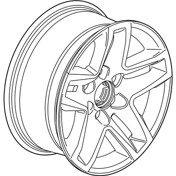 GM 23376218 Wheel, Alloy