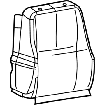 GM 88995632 Seat Back Cover