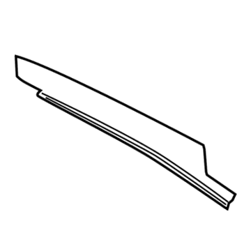 BMW 51-33-7-205-707 Cover, Column B, Door, Front Left