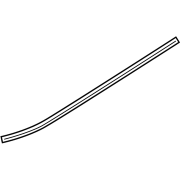 BMW 51-33-7-317-906 Channel Cover, Exterior, Door, Front Right
