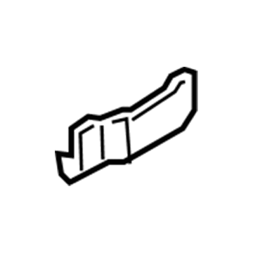 BMW 51-33-7-205-719 Seal, Closing Panel, B-Pillar, Left