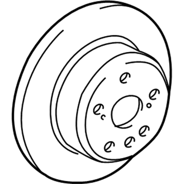 Toyota 42431-33140 Rotor