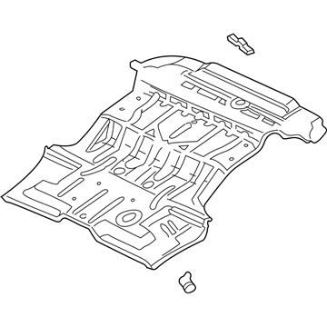 Mopar 55256759AE Pan-Rear Floor