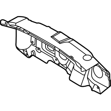 Kia 84124K0000 Insulator-Dash Panel