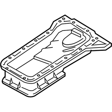 Nissan 11110-JA00A Pan Assy-Oil