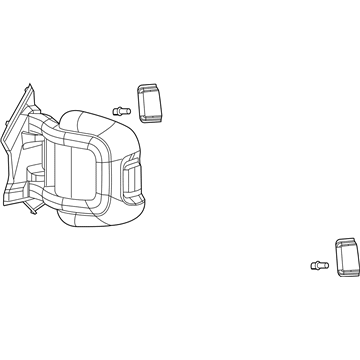 Mopar 5VE97JXWAD Mirror-Outside Rearview