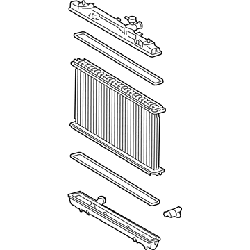 Lexus 16400-0P350 Radiator Assembly