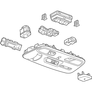 GM 84026942 Overhead Console