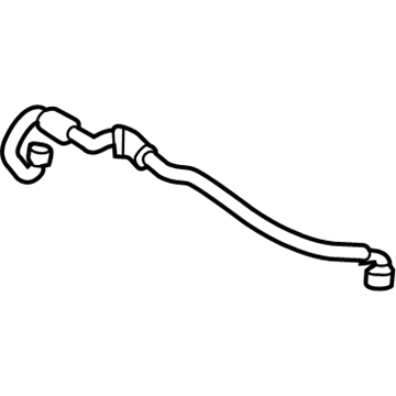 BMW 17-12-7-850-108 Radiator Heat Exchanger Hose