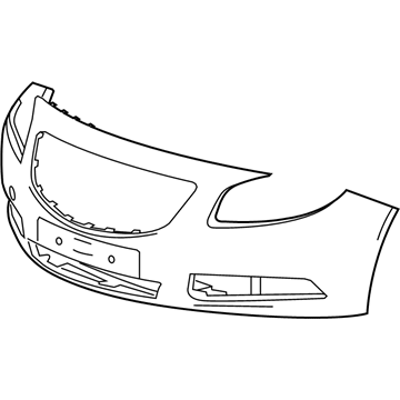 GM 22938366 Bumper Cover