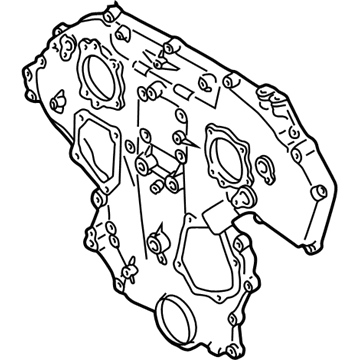 Nissan 13501-WL000 Cover Assembly-Front, Timing Chain