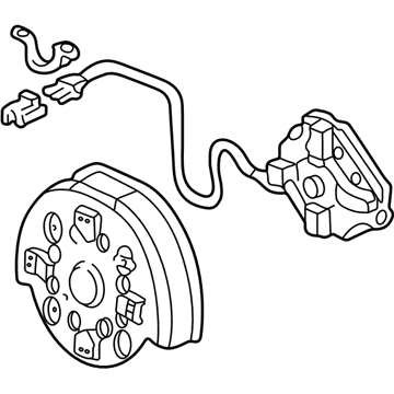 Acura 76215-S3V-A11 Actuator Sub-Assembly, Driver Side (Heated)