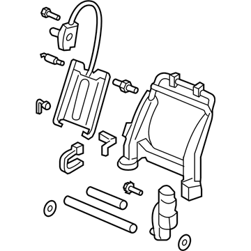 Honda 81126-SHJ-A03 Frame, R FR Seat