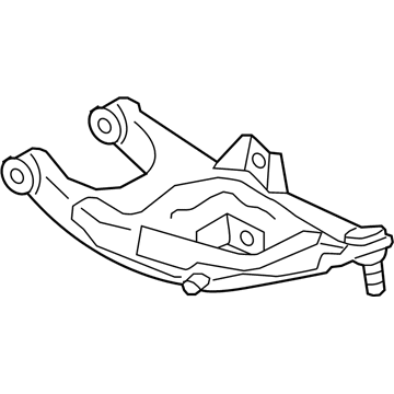 Infiniti 551A1-5ZA1A Rear Suspension Front Lower Link Complete