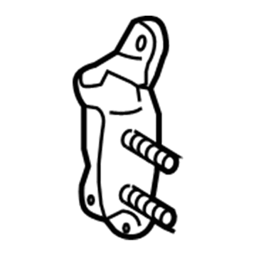 GM 19184178 Hinge, Rear Side Door Upper