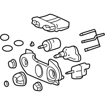 Hyundai 97250-26551 Heater Control Assembly