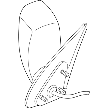 Mopar 55077399AI Door Mirror