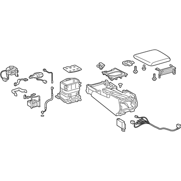 Lexus 88520-60821-C3 Box Assy, Cooling