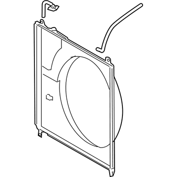 Toyota 16711-0P100 Shroud Assembly