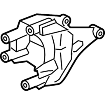 Honda 50610-TE1-A50 Bracket, RR. Engine Mounting