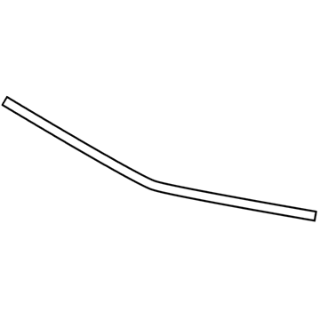 Lexus 53395-60100 Seal, Hood To Front End