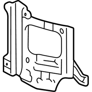 Lexus 53203-60092 Support Sub-Assy, Radiator, LH