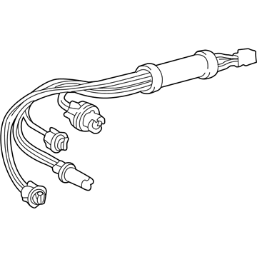 Toyota 81555-17150 Cord, Rear Combination