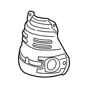 Honda 18181-5BA-A00 Cover Comp, Conver
