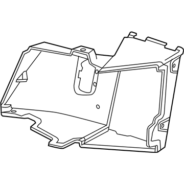 GM 23336023 Air Inlet Baffle