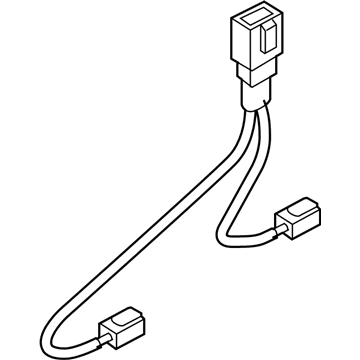 Infiniti 26251-AM800 Harness Assembly-Licence Lamp