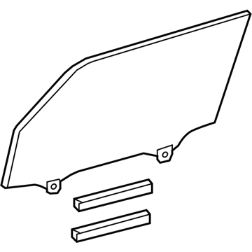 Toyota 68101-12B51 Door Glass