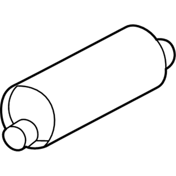 Mopar 52103248AB MUFFLER-Exhaust