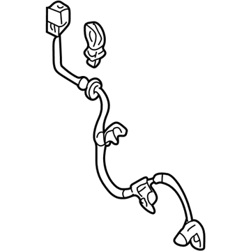 Honda 57455-S3Y-013 Sensor Assembly, Left Front