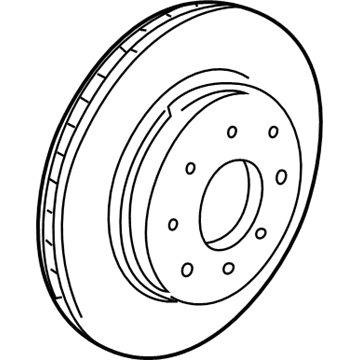 Honda 45251-S3Y-A00 Disk, Front Brake