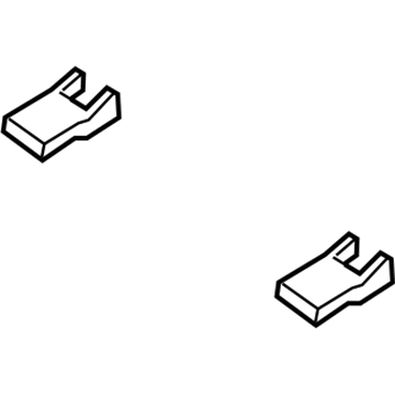 Hyundai 89137-2E001-J9 Cover-Rear Seat Mounting