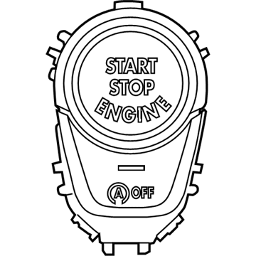 BMW 61-31-6-842-092 Ignition Switch