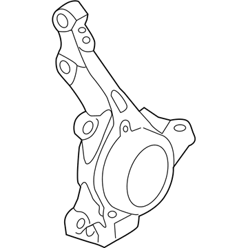 Kia 517152T010 Front Axle Knuckle Left