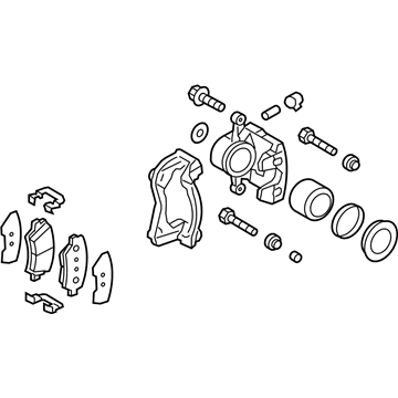 Hyundai 58130-2V000 Brake Assembly-Front, RH