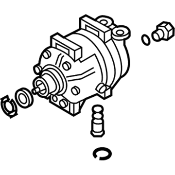 GM 96813311 Compressor Asm, A/C (W/O Clutch)